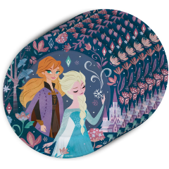 Изображение товара Набор бумажных тарелок ND Play Frozen 2 Сканди 6 шт 18 см
