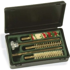 Изображение товара Набор для чистки пистолетный Stil Crin в пластиковом футляре, калибр 4,5мм, шомпол латунный