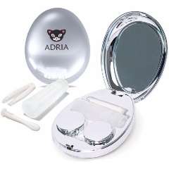 Изображение товара Набор для хранения линз ADRIA (капля), серебряный