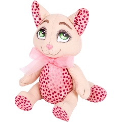 Изображение товара Набор для шитья MIADOLLA C-0181 Кошечка Пинки