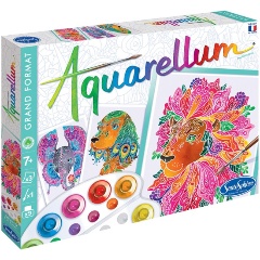 Изображение товара Набор для творчества SENTOSPHERE 6398 Акварельная раскраска Химеры