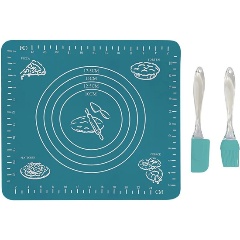 Изображение товара Набор для выпечки Mallony CLASSICA 3 предмета (кисточка, лопатка, коврик)