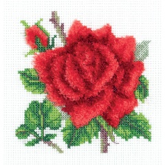 Изображение товара Набор для вышивания KLART 8-351 Красная роза