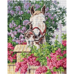 Изображение товара Набор для вышивания LUCA-S B7012 Нежная привязанность 25х32 см