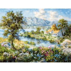 Изображение товара Набор для вышивания LUCA-S G615 Зачарованный коттедж 38х29см