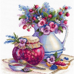 Изображение товара Набор для вышивания М.П.СТУДИЯ НВ-761 Летнее настроение 25х26см