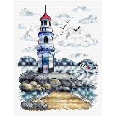 Изображение товара Набор для вышивания М.П.СТУДИЯ М-216 Маяк 18*14см