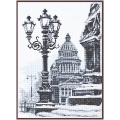 Изображение товара Набор для вышивания ПАЛИТРА 08.022 Исаакиевский собор, 19х27 см