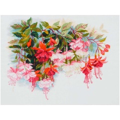 Изображение товара Набор для вышивания РИОЛИС 1398 Фуксия, 40*30 см