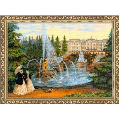 Изображение товара Набор для вышивания РИОЛИС 1133 Петергоф 40х30 см Спецсвет