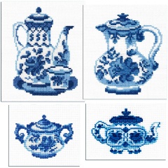 Изображение товара Набор для вышивания РС СТУДИЯ 274 Гжель 17х13 см