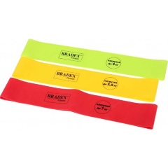 Изображение товара Набор эспандеров BRADEX ФИТНЕС РЕЗИНКИ 3 шт