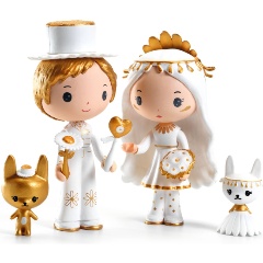 Изображение товара Набор фигурок Djeco DJ06959 серии TINYLY Маргарет и Леопольд