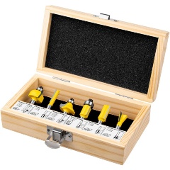 Изображение товара Набор фрез по дереву Kolner KMC 6/6, 6 шт, диаметр 6-22,5 мм