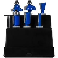 Изображение товара Набор фрез ПРАКТИКА по дереву 6 шт (хвостовик 8 мм) (918-763)