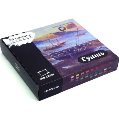 Изображение товара Набор гуаши Малевичъ 36 цветов по 12 мл для художников и любителей