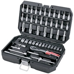 Изображение товара Набор инструментов ARNEZI 1/4"DR, 53 предмета - универсальный комплект