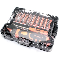 Изображение товара Набор инструментов Jakemy JM-6124 48 элементов с насадками и аксессуарами