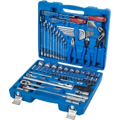 Изображение товара Набор инструментов KING TONY 7587SR01, дюймовый, 87 предметов