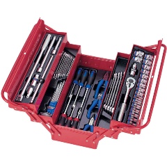 Изображение товара Набор инструментов KING TONY 902-062MR раскладной ящик 62 предмета