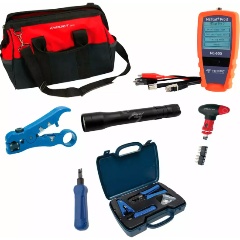 Изображение товара Набор инструментов СВЯЗЬКОМПЛЕКТ SK-LAN-3-PRO - для монтажа, обслуживания и ремонта кабельных линий Ethernet и телефонии