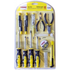 Изображение товара Набор инструментов WMC TOOLS WMC-1048, 48 предметов
