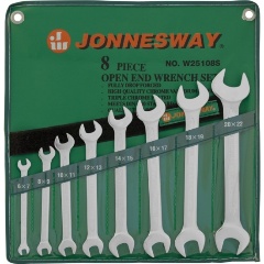 Изображение товара Набор рожковых ключей Jonnesway W25108S 6-22мм, 8 предметов