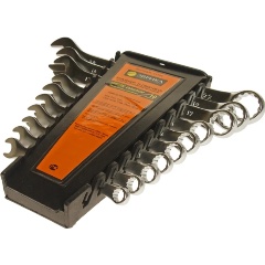 Изображение товара Набор комбинированных ключей ЭВРИКА 8-22 мм, 10 предметов