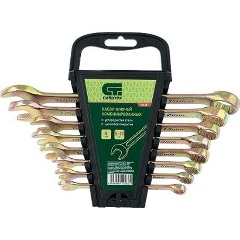 Изображение товара Набор комбинированных ключей СИБРТЕХ 15438, 8-19 мм., 8 шт.