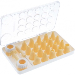 Изображение товара Набор кондитерских насадок Tescoma DELICIA, пластик, 21 штука