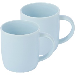 Изображение товара Набор кружек Gipfel Ether 2 шт., 300 мл., керамика, голубой (52222)