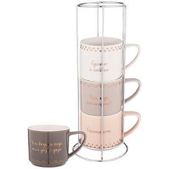 Изображение товара Набор кружек LEFARD "modern lines", 370 мл., 4 шт. 13.3х9.5х8.5см