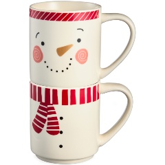 Изображение товара Набор кружек LEFARD "snowman", 2 шт., 285 мл