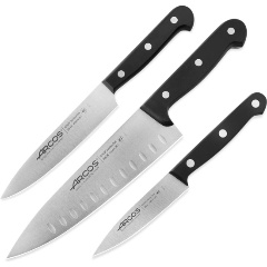 Изображение товара Набор кухонных ножей ARCOS серия Universal 807410, 3 штуки