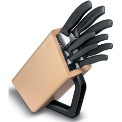 Изображение товара Набор кухонных ножей Victorinox Swiss Classic 6.7173.8, подставка с 8-мью ножами