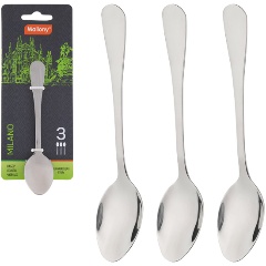Изображение товара Набор ложек чайных Mallony MILANO (3 шт)