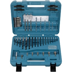 Изображение товара Набор оснастки Makita D-47226 77 шт сверла биты торцевые ключи измеритель диаметра