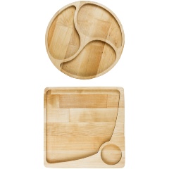 Изображение товара Набор менажниц Panairo "Catalina" из дерева (DER-NAB-4)