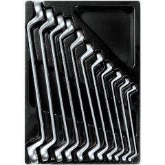 Изображение товара Набор накидных ключей KING TONY 9-1711MR, 11 предметов