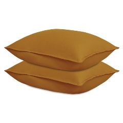 Изображение товара Набор наволочек Tkano Essential изо льна, и хлопка, карри, 50х70 см (TK24-PC0008)