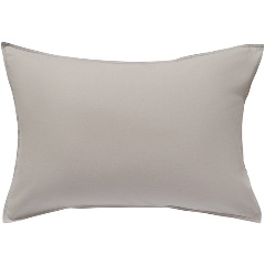 Изображение товара Набор наволочек Tkano Essential из льна и хлопка серо-бежевый 50х70