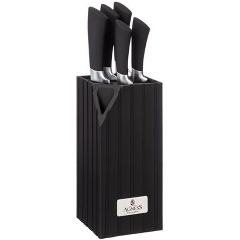 Изображение товара Набор ножей AGNESS на пластиковой подставке, 6 предметов