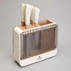 Изображение товара Набор ножей AGNESS на пластиковой подставке, 6 предметов (911-780)