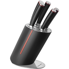 Изображение товара Набор кухонных ножей Rondell Urban Ultimate 6 предметов - стильный хай-тек дизайн