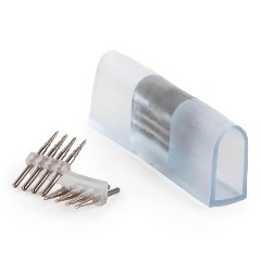 Изображение товара Набор односторонних переходников для неона Elektrostandard LS001 220V 5050 RGB PSL-12 a043637