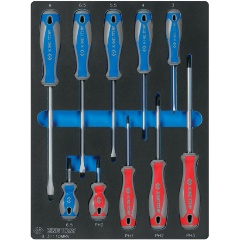 Изображение товара Набор отверток KING TONY 9-31110MRV, 10 предметов