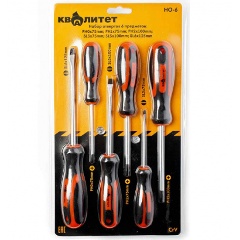 Изображение товара Набор отверток Квалитет 6 шт. НО-6