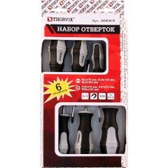 Изображение товара Набор отверток Thorvik SDS06CP стержневых, 6 предметов