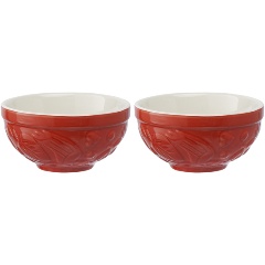 Изображение товара Набор пиал Liberty Jones Birds of Paradise, 190 мл, красные, 2 шт.