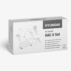 Изображение товара Набор пневмоинструмента Hyundai HAC 5 SET, 5 предметов для компрессора